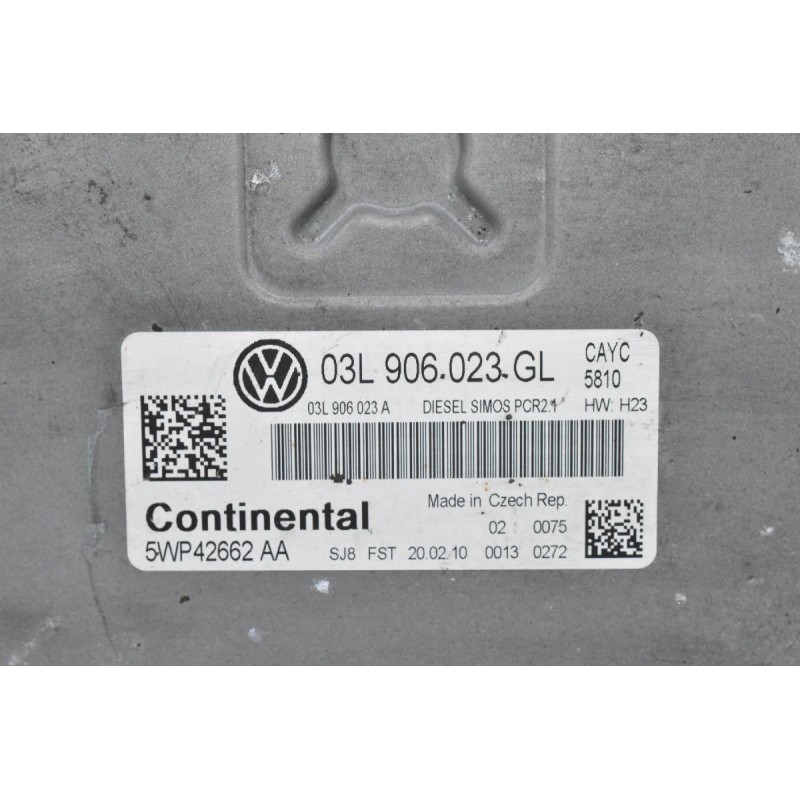 Εγκέφαλος Seat Leon / Altea 1.6 TDI 2005-2015 03L906023GL 5WP42662 AA 03L906023A (Volkswagen / Audi / Skoda)