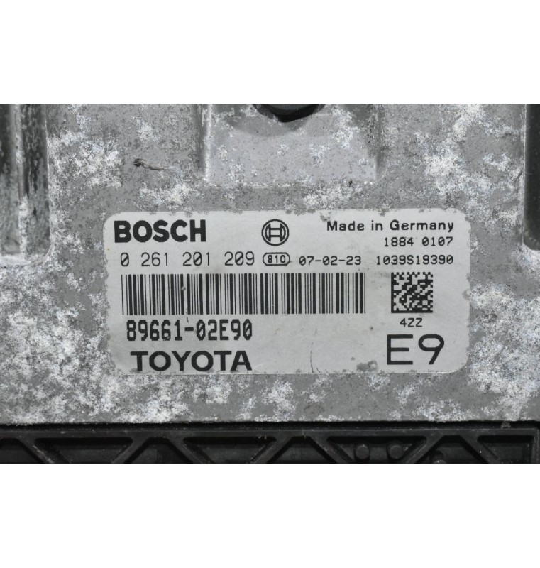 Εγκέφαλος Toyota Corolla - Auris 1.4D D4D 2005-2010 89661-02E90 0261201209 1039S19390