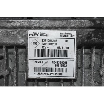 Εγκέφαλος Renault Megane 1.5 2010-2022 237100121R 237100425R