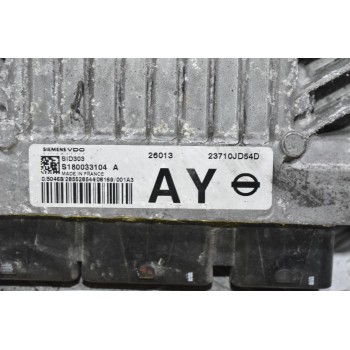 Εγκέφαλος Κινητήρα Nissan Qashqai 2006-2015 SIEMENS SID303 S180033104 A 23710-JD54D