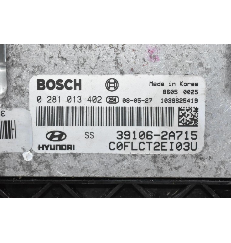 Εγκέφαλος Hyundai i30 1.6 CRDI 2005-2020 39106-2A715 0281013402