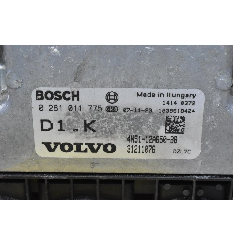 Εγκέφαλος Volvo S40 V50 C30 1.6 D 2005-2015 4N51-12A650-BB 31211076 0281011775 1039S18424