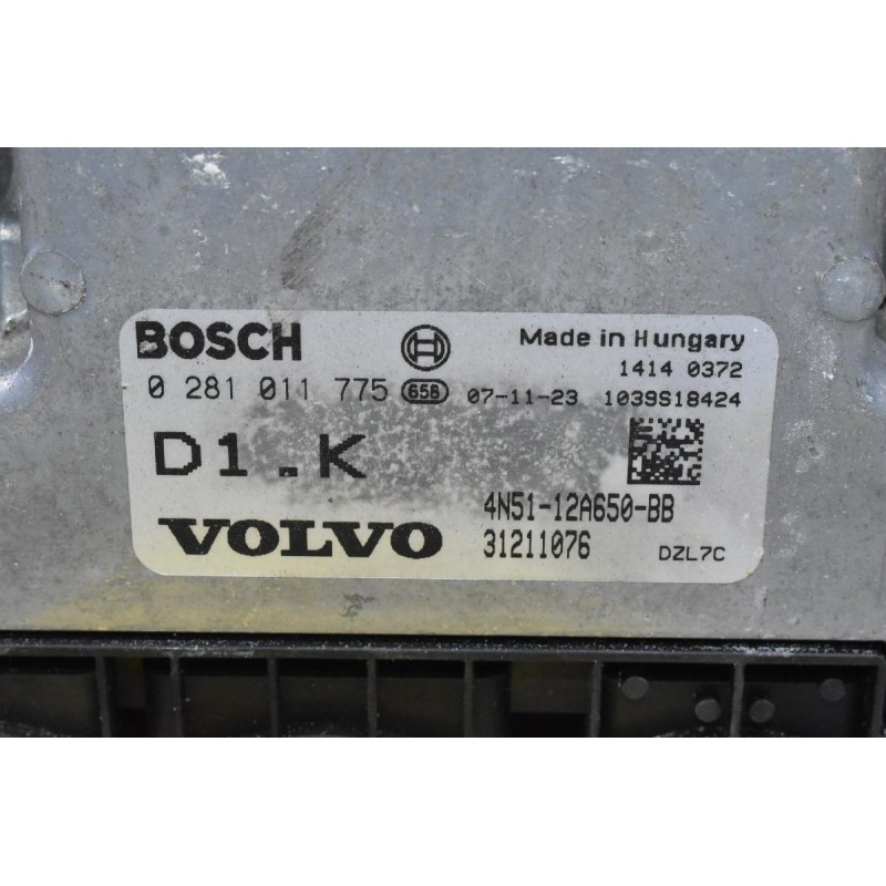 Εγκέφαλος Volvo S40 V50 C30 1.6 D 2005-2015 4N51-12A650-BB 31211076 0281011775 1039S18424