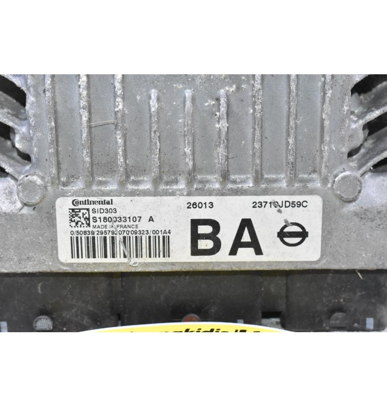 Εγκέφαλος Κινητήρα Nissan Qashqai 2006-2015 SIEMENS SID303 S180033107 A 23710-JD59C
