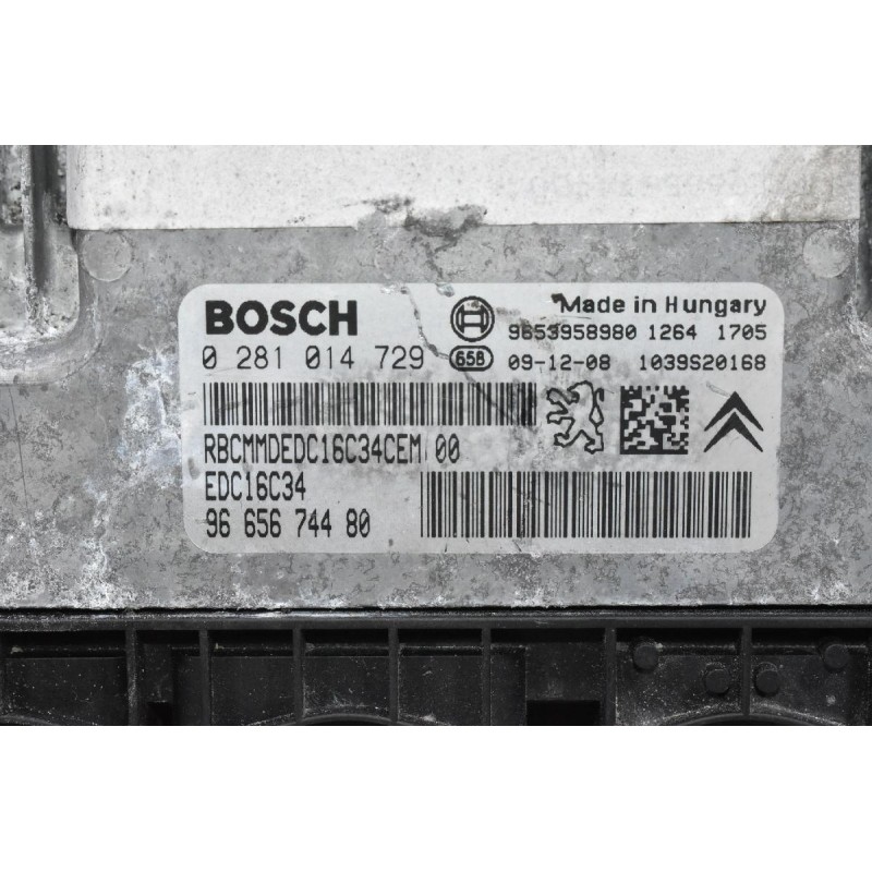 Εγκέφαλος Peugeot 3008 / Citroen C4 Picasso 1.6 HDI 2006-2015 9665674480 9653958980 0281014729