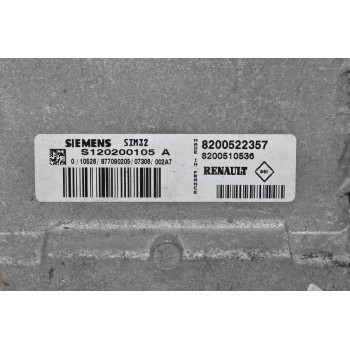 Εγκέφαλος Renault Clio 1.2 2008-2013 8200522357 8200510536 S120200105