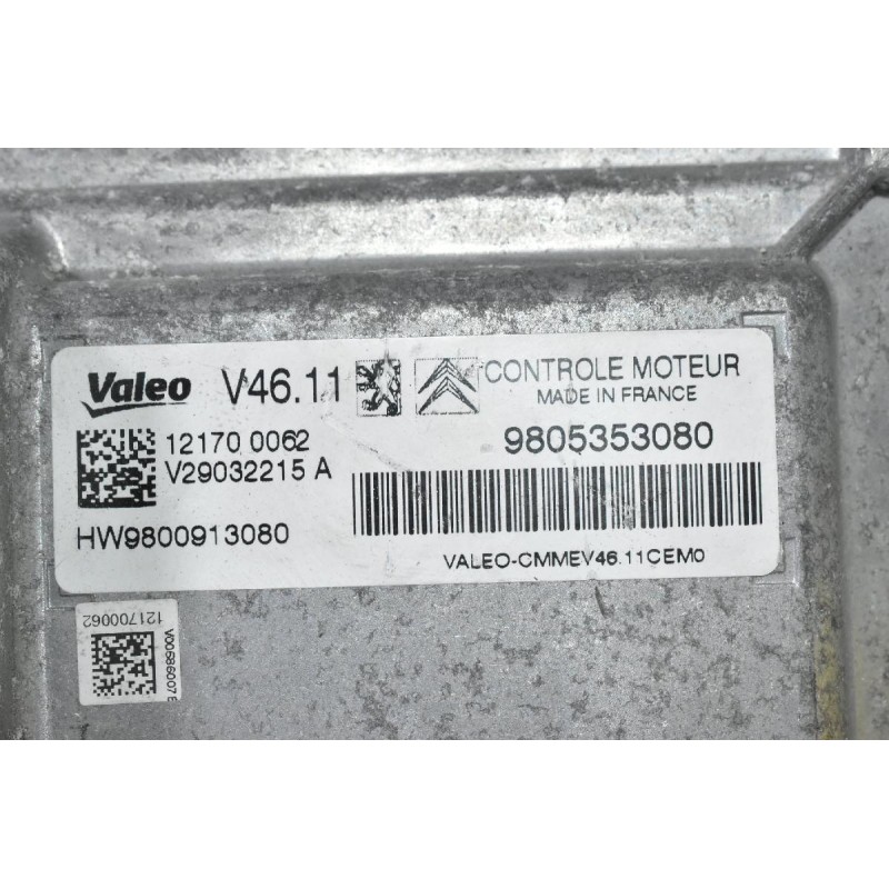 Εγκέφαλος Peugeot 208 1.2 2012-2017 9805353080 (Γνήσιος) (Citroen)