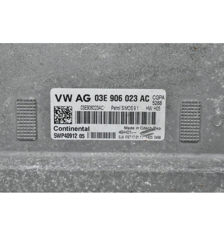 Εγκέφαλος Skoda Fabia 1.2 2006-2015 03E906023AC (Seat / Audi / Volkswagen)