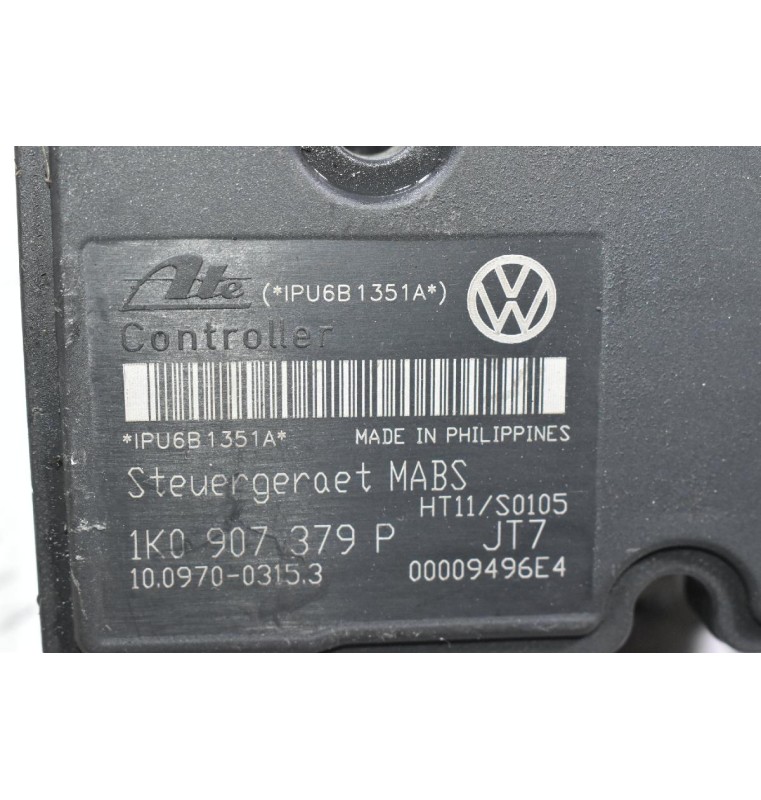 Μονάδα ABS Volkswagen Golf - Jetta - Caddy 2003-2010 1K0907379P 1K0614117H (Seat Toledo - Leon - Altea / Skoda Octavia)