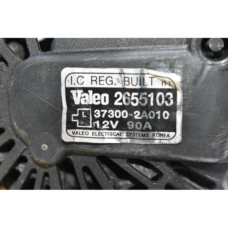 Δυναμό Hyundai I20 1.1 - 1.5 CRDi D3FA 2004-2015 37300-2A010 90A 2655103 (Kia Picanto)