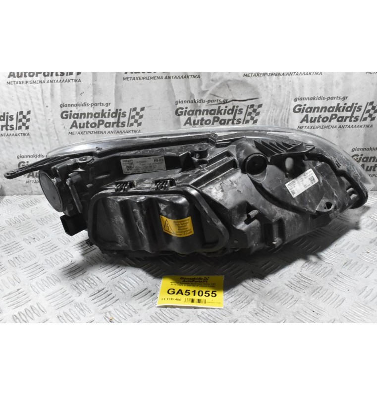 Φανάρι Εμπρός Αριστερό Volvo V40 2012-2020 31283334 (Γνήσιο) (LED) (Με Πλακέτα) (Ραγισμα Στο Πίσω Μερος)
