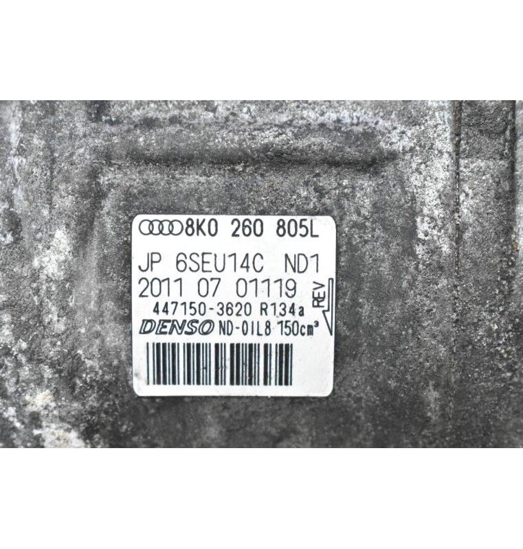 Κομπρεσέρ Aircondition A/C Audi A4 / A5 / A6 / Q5 2.0 TDI CGL 2008-2012 (Γνήσιος) 8K0260805L 447150-3620