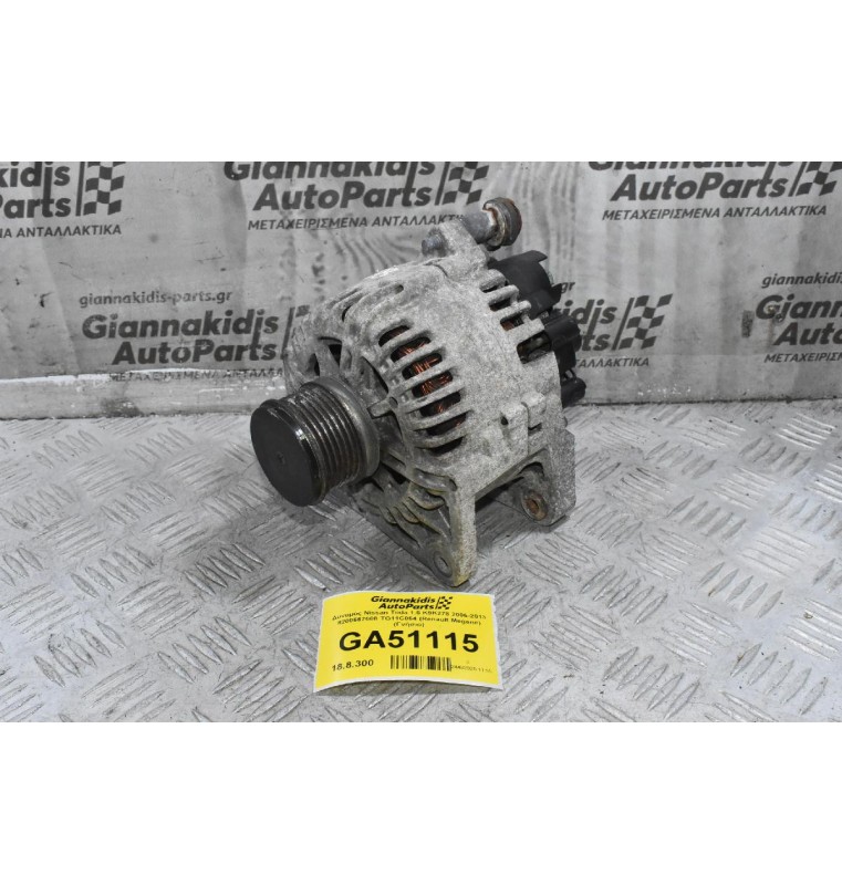 Δυναμός Nissan Tiida 1.5 K9K278 2006-2013 8200667608 TG11C064 (Renault Megane) (Γνήσιο)
