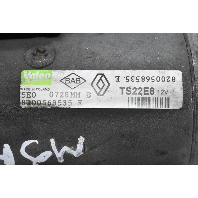 Μίζα Renault Trafic / Scenic / Megane 2.0cc DCI M9R 2001-2018 8200568535E (Nissan Primastar / Opel Vivaro) (Γνήσια)