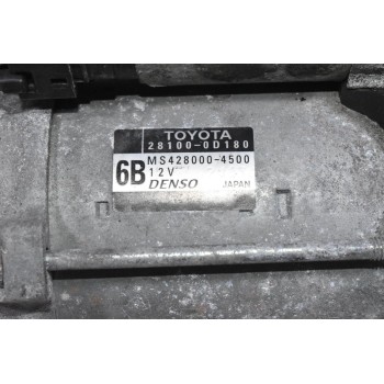 Μίζα Toyota Avensis / Corolla 1.6 1.8 3ZZ 2001-2007 28100-0D180 MS428000-4500 (Γνήσια)