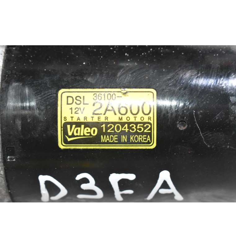 Μίζα Hyundai I20 - Kia Picanto 1.1 CRDi 75HP D3FA 2010-2015 36100-2A600