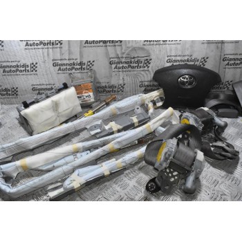 Σετ Αερόσακων Πλήρες Με Ζώνες Και Εγκέφαλο Toyota Hilux KUN 25 2005-2012 89170-0K090 TK-DAB-0056 7L7920-P