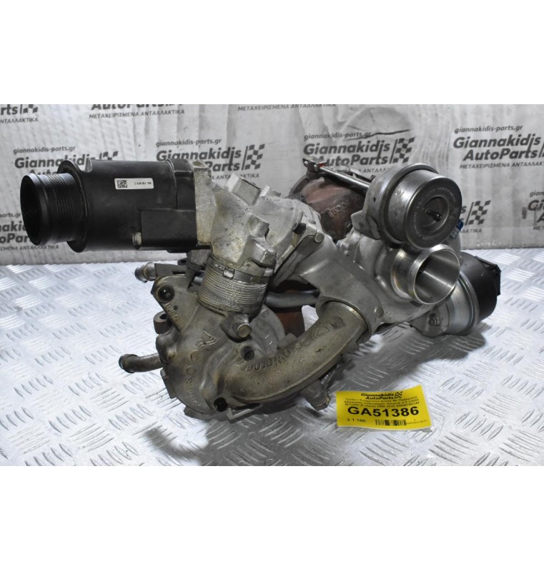 Turbo / Τουρμπίνα Διπλή Με Πολλαπλή Εξαγωγής Volkswagen Amarok 2.0 CSHA BiTurbo (Γνήσια) 2008-2020 03L145715M K04KP35-132B 53049700144 5304-0144 54351017774 (Λίγα Κενα)