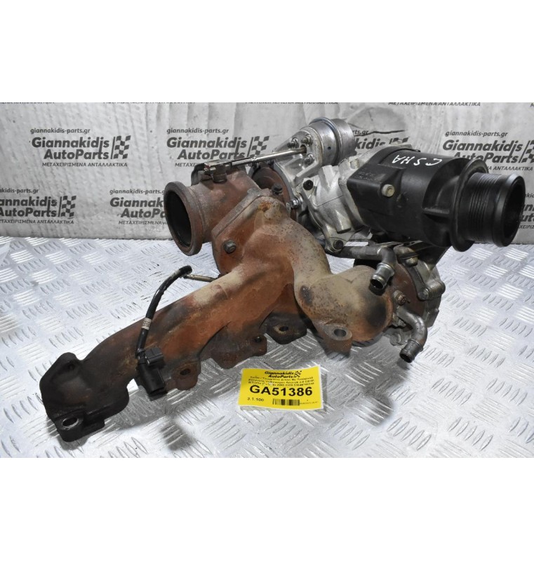 Turbo / Τουρμπίνα Διπλή Με Πολλαπλή Εξαγωγής Volkswagen Amarok 2.0 CSHA BiTurbo (Γνήσια) 2008-2020 03L145715M K04KP35-132B 53049700144 5304-0144 54351017774 (Λίγα Κενα)