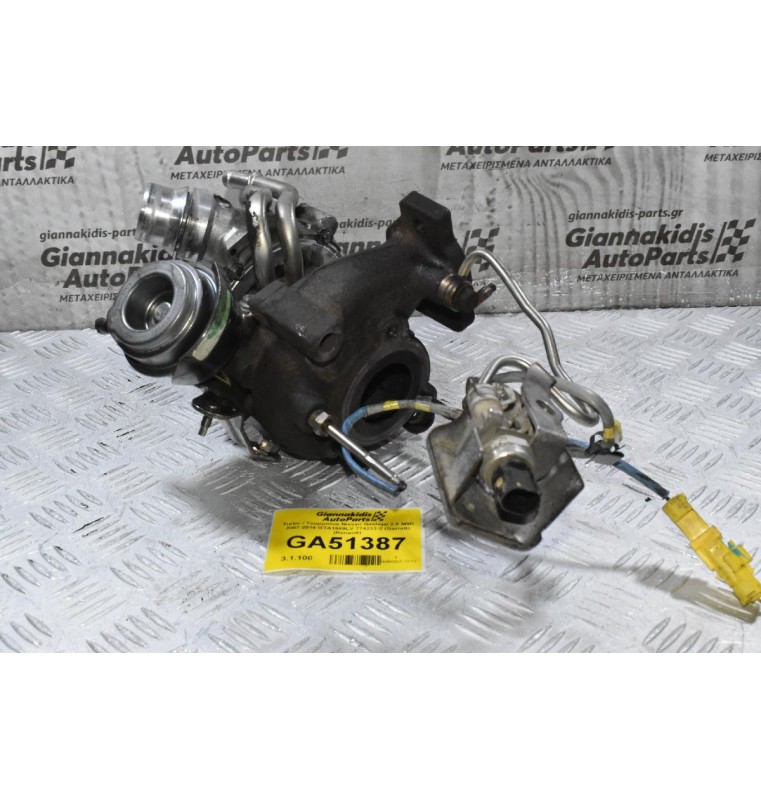 Turbo / Τουρμπίνα Nissan Qashqai - X-Trail 2.0 M9R 2007-2014 774833-2 GTA1549LV (Renault Koleos)