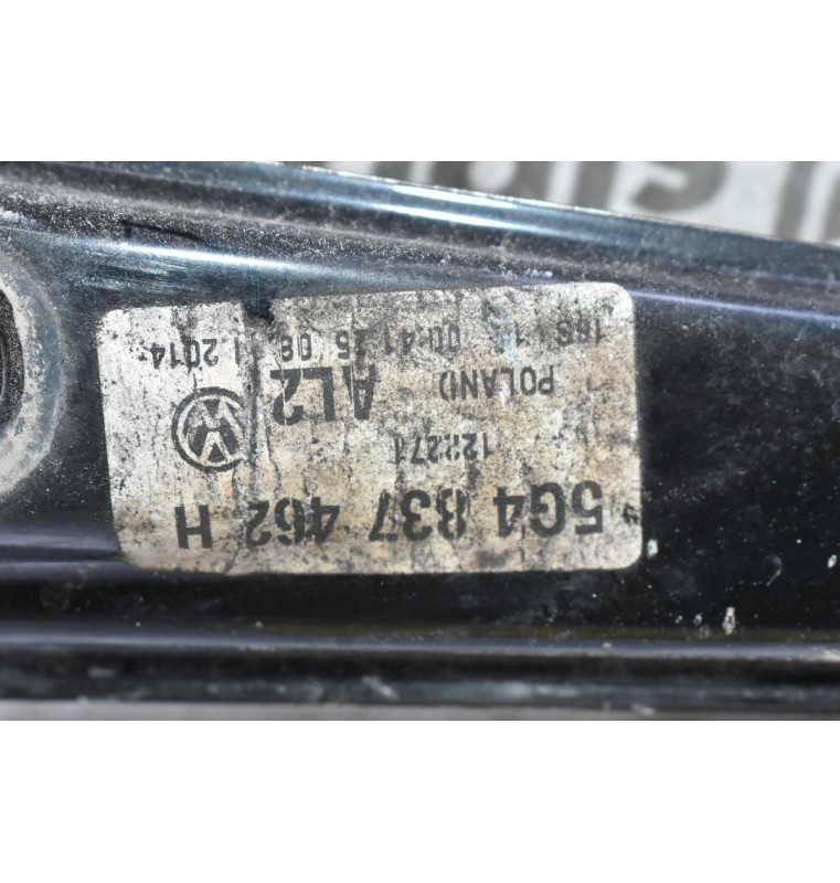 Γρύλλος - Μηχανισμός Παραθύρου Εμπρός Δεξιά Volkswagen Golf 2013-2020 5G4837462H (Γνήσιο)