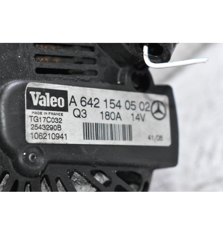 Δυναμό Mercedes-Benz ML320 642940 3.0 CDI 2005-2012 A6421540502 180A 14V
