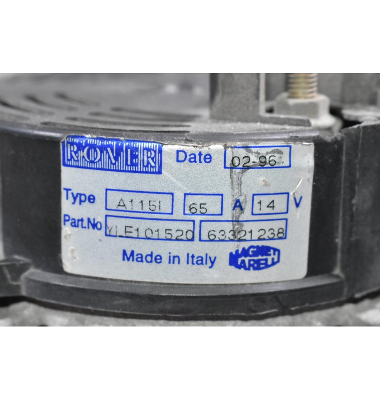 Δυναμό Rover 414 65A 14V 1990-2000 YLE101520 63321238 (Γνήσιο)