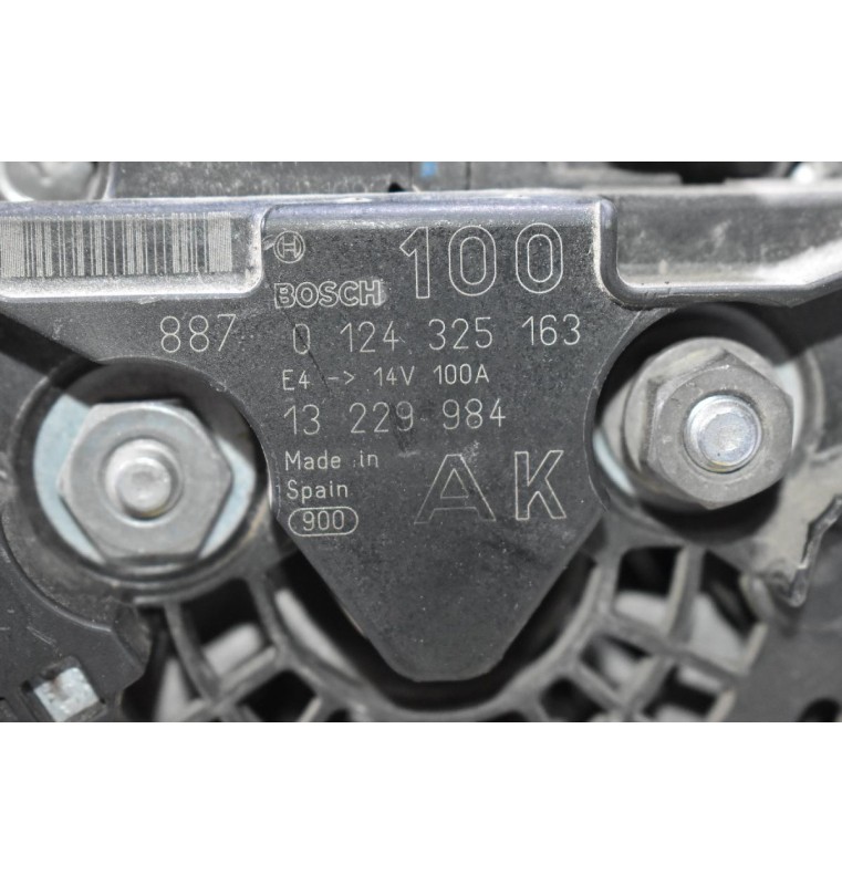 Δυναμό Opel Corsa / Astra 1.4 Z14XEP 2000-2010 0124325163 13229984 100A