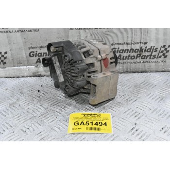 Δυναμό Fiat Panta - Grande Punto - Doblo 1.3 MTJ 90PS 188A8000 2005-2010 14V 90A 46823547 704102646 2542670B