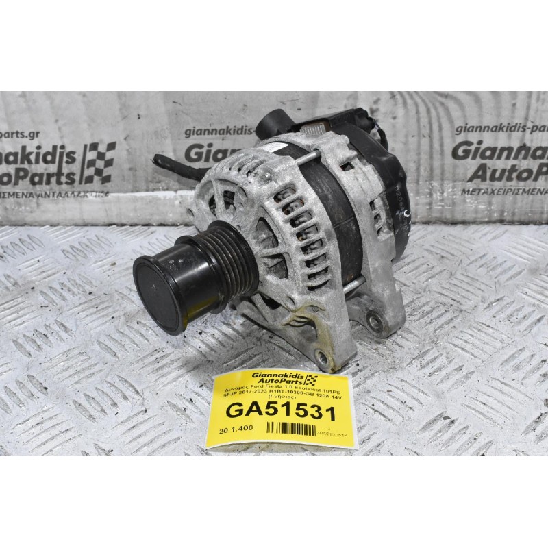Δυναμός Ford Fiesta 1.0 Ecoboost 101PS SFJP 2017-2023 120A 14V H1BT-10300-GB MS1042114091 (Γνήσιος)