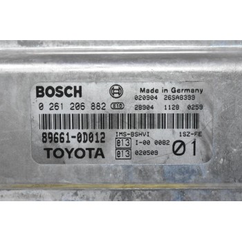 Εγκέφαλος Toyota Yaris 1SZ 1.3 2005-2010 0261206882 89661-0D012