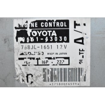 Εγκέφαλος Toyota Hilux 2.4 2LT 1997-2001 89661-43030 175800-1651