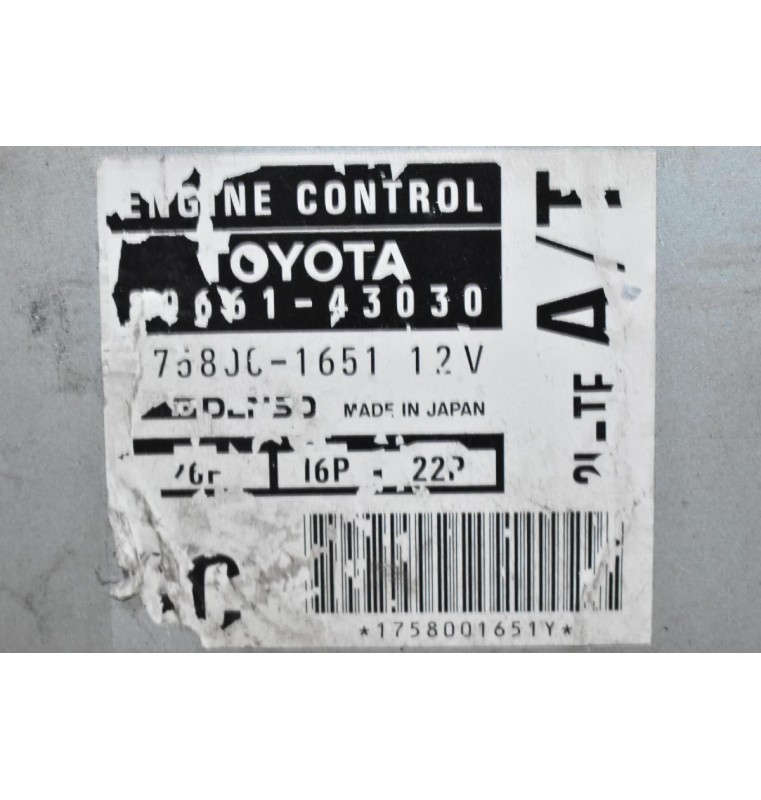 Εγκέφαλος Toyota Hilux 2.4 2LT 1997-2001 89661-43030 175800-1651