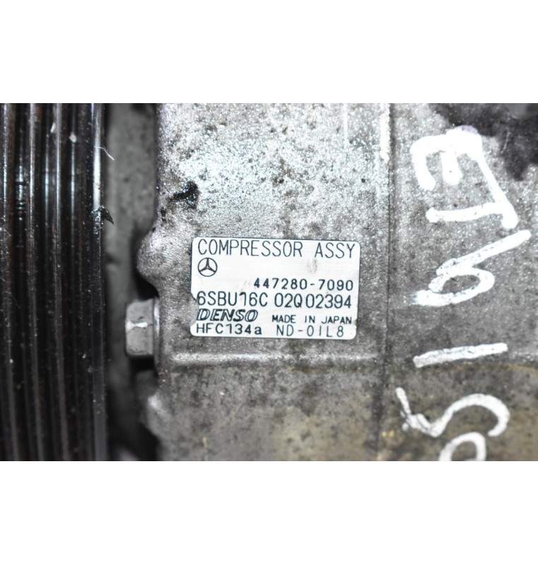 Κομπρεσέρ Aircondition A/C Mercedes-Benz E220 W212 W204 R172 Vito 651913 2007-2015 447280-7090 6SBU16C