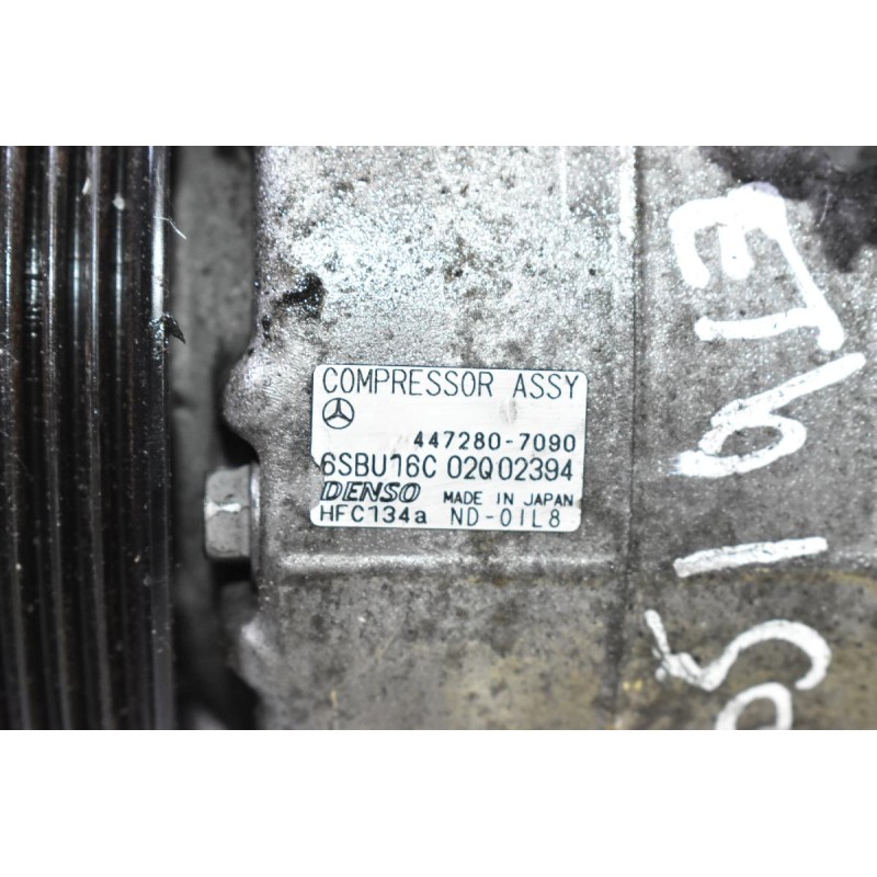 Κομπρεσέρ Aircondition A/C Mercedes-Benz E220 W212 W204 R172 Vito 651913 2007-2015 447280-7090 6SBU16C