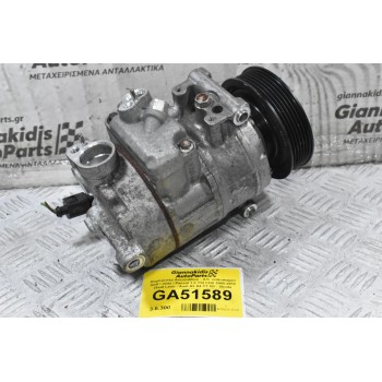 Κομπρεσέρ Aircondition - A/C Volkswagen Golf / Jetta / Passat 1.8 TSI CDA 2005-2012 (Seat Leon - Audi A3 A4 TT Q3 - Skoda Octavia) 1K0820808A 447150-2871
