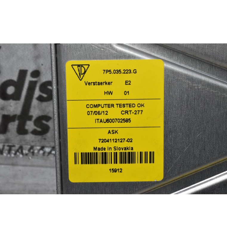 Ενισχυτής Ραδιοφώνου Porsche Cayenne 958 2010-2018 7P5035223G (Γνήσιο)