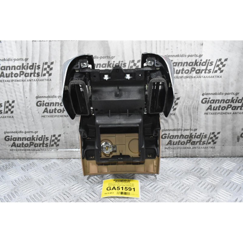 Πάνελ Κονσόλας Με Αναπτήρα Και Αεραγωγούς Porsche Cayenne 958 2010-2018 7P5863440B 7P5819204 7P5819203 (Γνήσιο) (Πίσω Μερος)