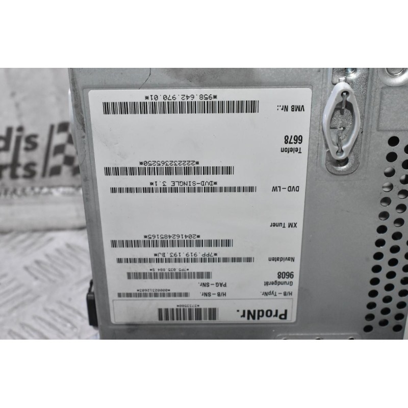 Οθόνη / Ράδιο Porsche Cayenne 958 92A 2010-2018 7PP919193BJ (Γνήσιο)