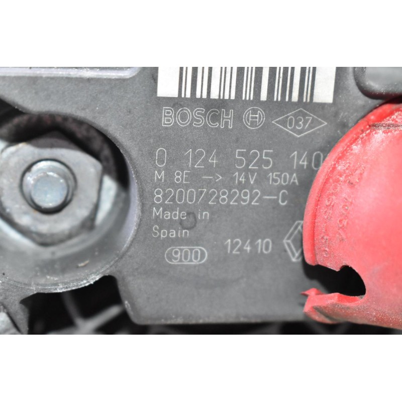 Δυναμό Nissan Juke - Qashqai 1.5 DCI K9K H282 150A 2010-2017 0124525140 8200728292-C