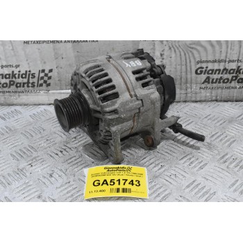 Δυναμό Volkswagen Golf 1.9 TDI 1998-2005 037903025Μ 90A 14V (Audi / Skoda / Seat )