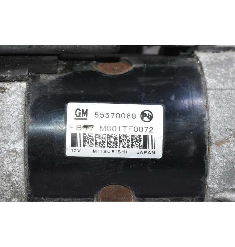 Μίζα Opel Astra / Meriva B16DTL 2014-2017 55570068 M001TF0072 (Γνήσια)