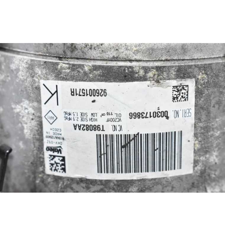 Κομπρεσέρ Aircondition - A/C Renault Kangoo / Clio / Captur 1.5 K9K 872 2010-2024 926001571R (Dacia Duster / Santero / Logan)