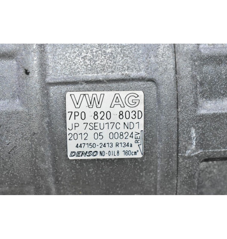 Κομπρεσέρ Aircondition A/C Volkswagen Touareg / Porsche Cayenne 3.0 TDI 262PS CVV 2014-2020 (Γνήσιο) 7P0820803D 447150-2413