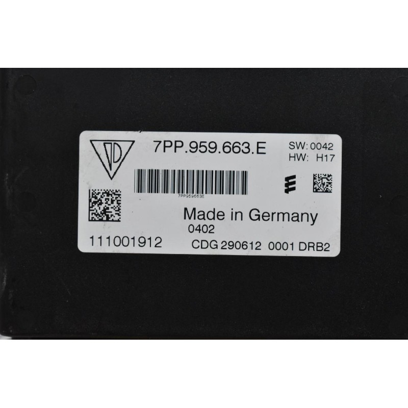 Πλακέτα / Εγκέφαλος Start - Stop Porsche Cayenne 958 2010-2018 7PP959663E (Γνήσιο) (Panamera) (Μετατροπέας Ροπής Τασης)