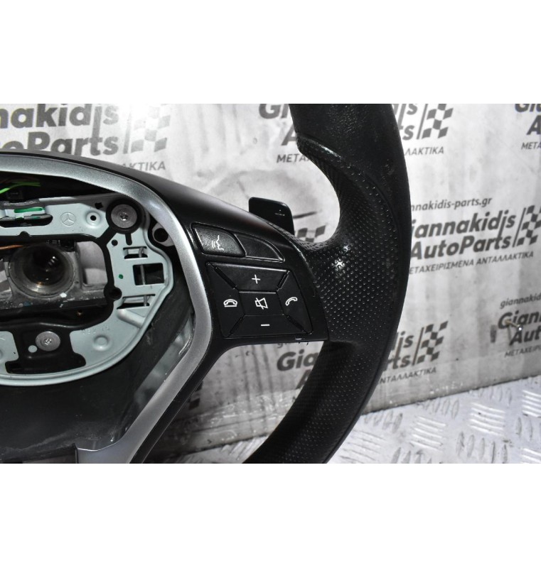 Τιμόνι Με Χειριστήρια Και Αερόσακο Mercedes-Benz W246 W242 W176 W117 W156 2010-2022 A2464603603 3067424 308190395162AC (Γνήσιο)