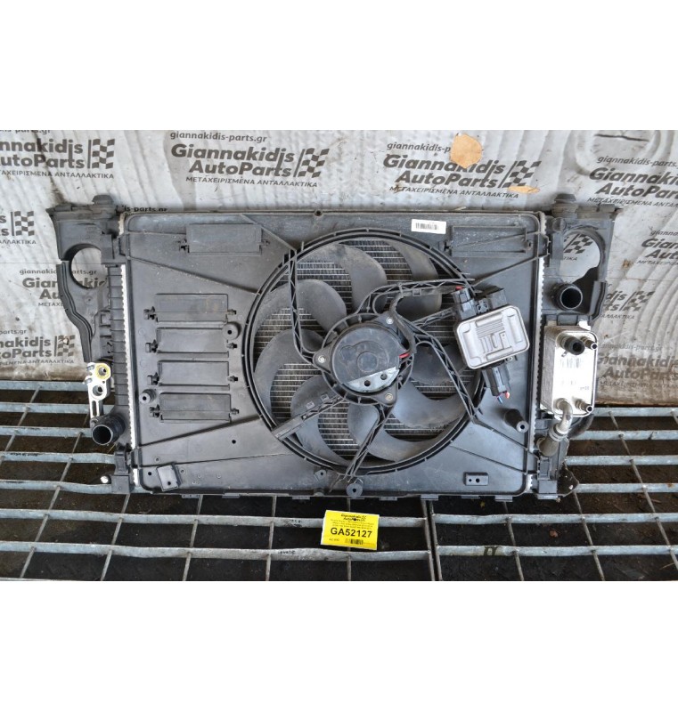 Ψυγείο Νερού + Βεντιλατερ Κλιματισμού +Ψυγείο A/C Volvo S60/V60 2010-2019 (31261105 6G91-8C607-MG 988152T)