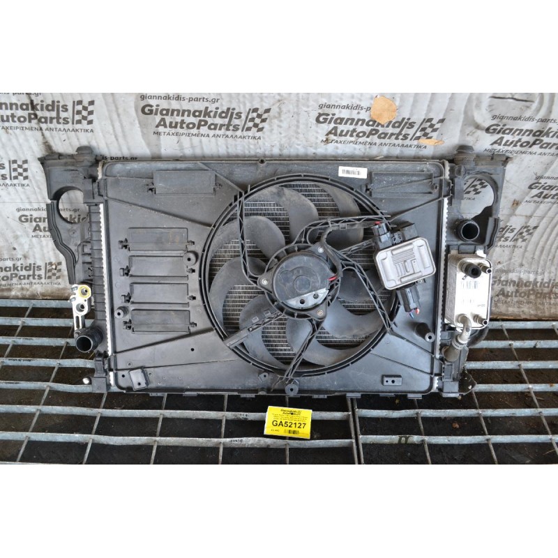 Ψυγείο Νερού + Βεντιλατερ Κλιματισμού +Ψυγείο A/C Volvo S60/V60 2010-2019 (31261105 6G91-8C607-MG 988152T)