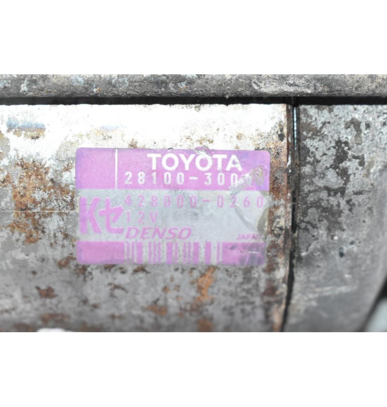 Μίζα Toyota Hilux / Hiace 2KD 2001-2011 28100-30060 42800-0260 (10δόντια)