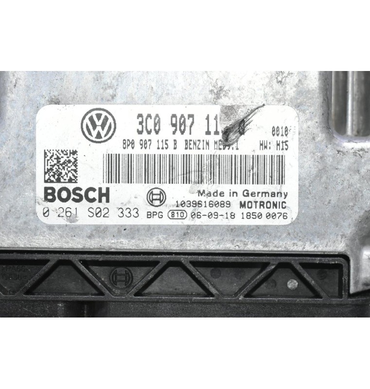 Εγκέφαλος Volkswagen Passat 2.0 TFSI BWA 2006-2012 3C0907115Q 8P0907115B 0261S02333